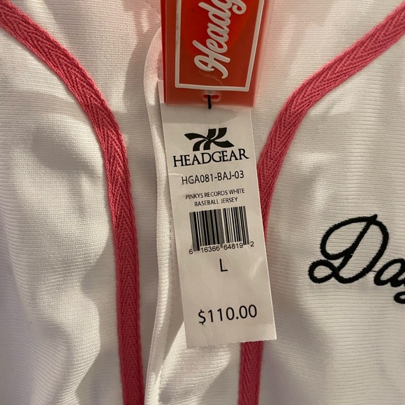 DayDay Pink’s Men's White and Pink Jersey - Picture 3 of 5